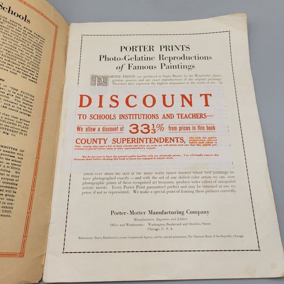 The Picture Book Catalog Prints of Famous Paintings to Loan for School Exhibits - Picture 7 of 11